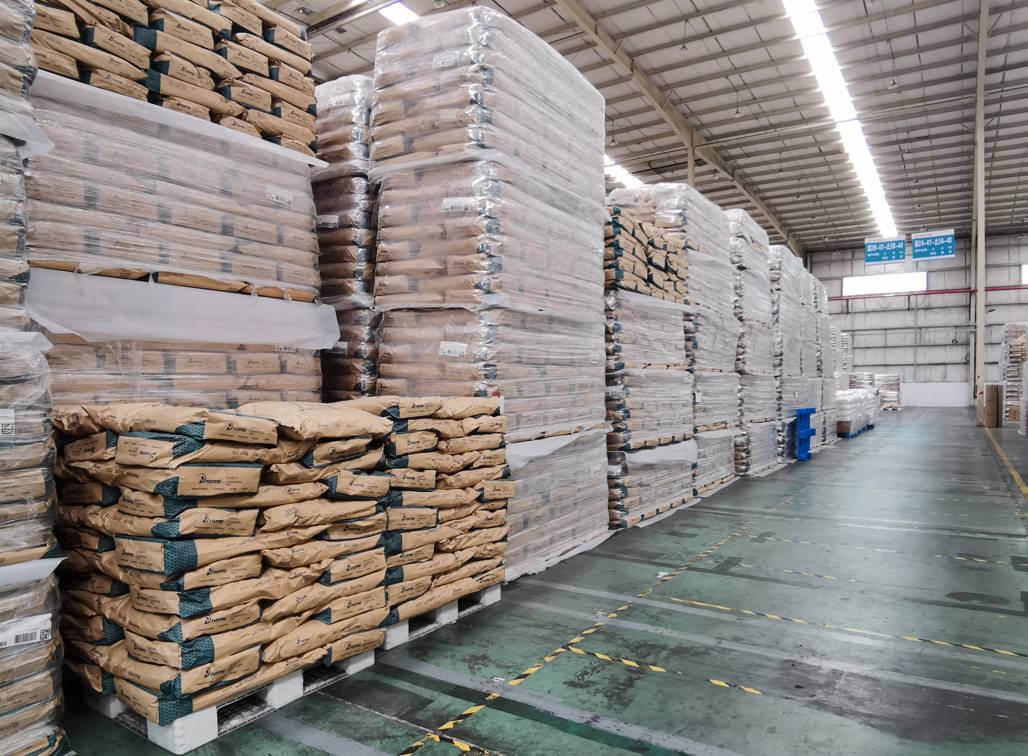 Depósito con mayor volumen de producción terminada